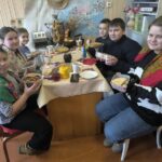 Масленица в классе аккордеона.
