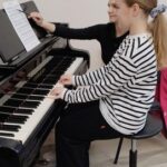 Открытый урок в классе фортепиано