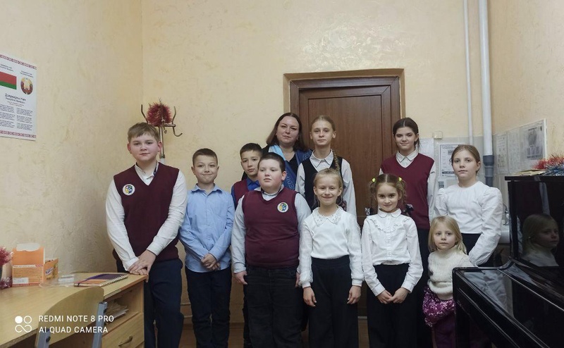 Рождественские встречи в классе аккордеона.